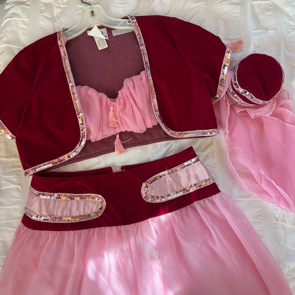 Vintage 'I Dream of Jeannie' Costume, Tabi's Characters Costume, Size L or 6/8
